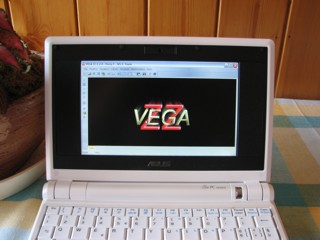 Eee PC running VEGA ZZ