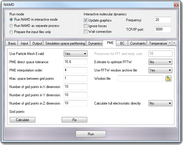 PME - Particle Mesh Ewald