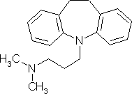 Imipramine 2D structure